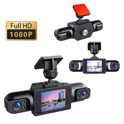 🎁 ¡50% DE DESCUENTO HOY! 🔥 Sistema Full View Car Dashcam – Grabación Total y Seguridad Máxima 🚗💥