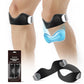 Correa de silicona para rótula y rodilla para aliviar el dolor de rodilla