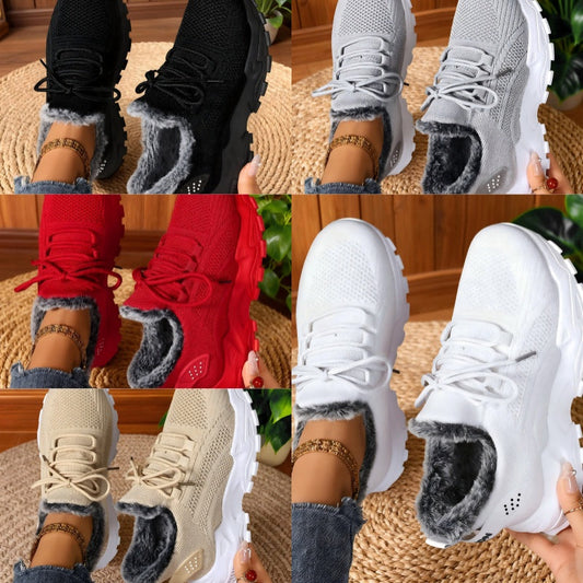 Zapatos cómodos, cálidos y transpirables para mujer