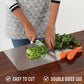 📢📢 LIMITED-TIME 50% OFF! 🔪 304 Stainless Steel Cutting Board – Safe, Hygienic & Built to Last 👩‍🍳