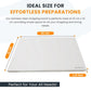 📢📢 LIMITED-TIME 50% OFF! 🔪 304 Stainless Steel Cutting Board – Safe, Hygienic & Built to Last 👩‍🍳