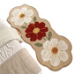 Soft Floral Print Floor Rug