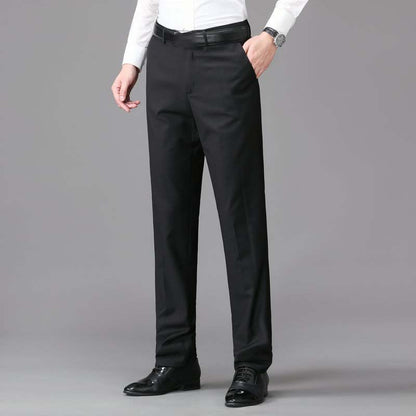 👖✨ Pantalones de Traje Elástico Casual para Hombre – Ligero, Clásico y de Ajuste Perfecto para Cada Ocasión 💼👌