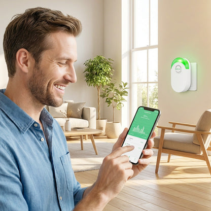 ⚡ ¡Ahorra energía y protege tus equipos! ⚡ Dispositivo de ahorro de electricidad y estabilizador de voltaje 🔌💡