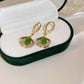 💎🌿 Pendientes de Perlas con Forma de Hoja de Albaricoque – Elegancia Romántica y Brillo Natural, el Regalo Perfecto para Enamorar 💖✨