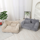 ⏳ Oferta especial por tiempo limitado ⏰🛋️ Sofá cama calmante de peluche para mascotas con funda extraíble