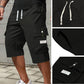 Pantalones Capri Cargo Casual para Hombre con Cintura de Cordó