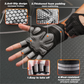 Guantes de entrenamiento con muñequera transpirables