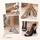 ⏳ ¡Oferta por tiempo limitado: 50% de descuento! ⏰👡 Sandalias de tacón elegantes con punta abierta para mujer