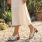 👡 ¡50% DE DESCUENTO AHORA! 🌸Sandalias de tacón cuadrado con flor 3D y punta abierta para mujer – Tacón cómodo, correa ajustable y estilo elegante 👠