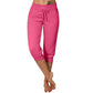 Pantalones deportivos cortos con cintura con cordón para estar en casa