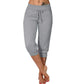 Pantalones deportivos cortos con cintura con cordón para estar en casa