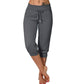 Pantalones deportivos cortos con cintura con cordón para estar en casa