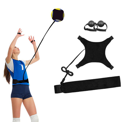🏐 50% OFF! ✨ Volleyball Training Aid with Elastic Cord – Practice Serves & Spikes Solo at Home