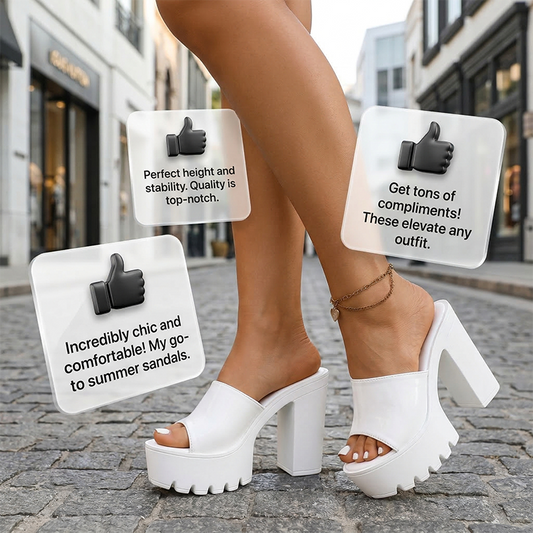 📢📢 ¡50% DE DESCUENTO! ⏰Sandalias de suela dentada, abiertas y sin cordones 👠
