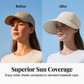 🎁Novedades con un 50 % de descuento💥 Sombrero de béisbol de ala ancha para mujer, ideal para actividades al aire libre