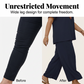 Conjunto casual de camiseta de manga corta y pantalones de pierna ancha para mujer