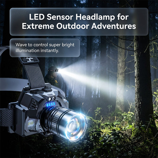 🔥Venta Caliente 50% DESCUENTO🔥 Linterna Frontal LED Ultrabrillante Recargable