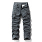 Pantalones tácticos cargo de algodón para hombre