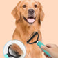 📢📢 ¡50% DE DESCUENTO! ⏰ Cepillo de aseo para mascotas de doble cara para eliminar el pelo muerto