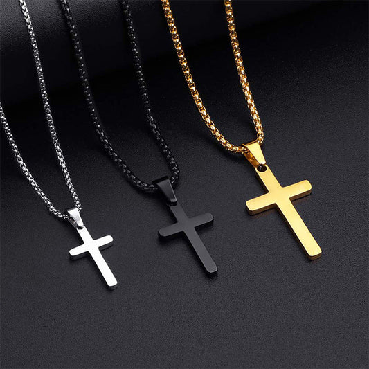 🔥 ¡50% DE DESCUENTO! 🔥 Collar de Doble Capa con Colgante de Cruz