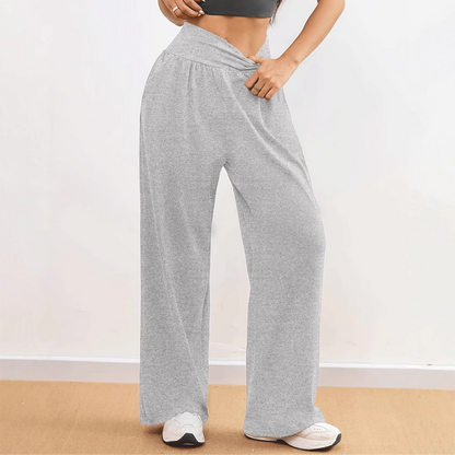 ❣️Pantalones de Chándal de Pierna Ancha y Cintura Alta para Mujer