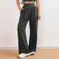 ❣️Pantalones de Chándal de Pierna Ancha y Cintura Alta para Mujer