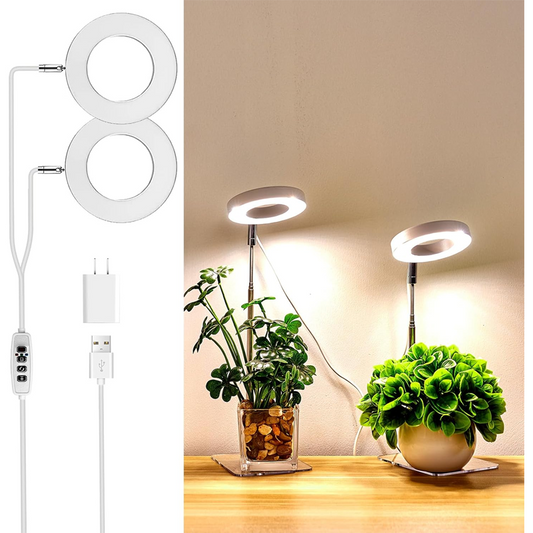 Lámpara LED de Anillo para el Crecimiento de Plantas de Interior