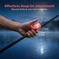 Alarma electrónica de picada de pesca con sonido y luz.