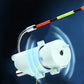 Alarma electrónica de picada de pesca con sonido y luz.
