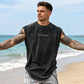 Camiseta Deportiva Sin Mangas de Corte Holgado con Lavado Vintage - Compra 2 Envío Gratis