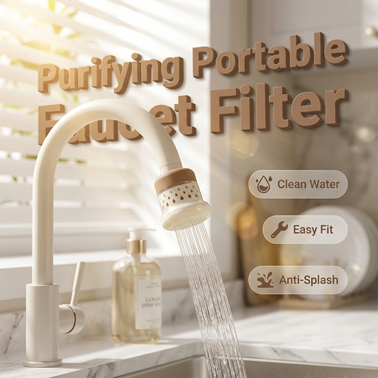 Filtro de Agua Portátil para Grifo