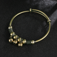 ✨ ¡50% DE DESCUENTO AHORA! 🔔 Brazalete Ajustable con Campanas – Elegante, flexible y perfecto para el uso diario – se pone y quita fácilmente 💎