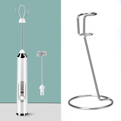 ☕ LIMITED-TIME 50% OFF! ✨ Electric Milk Frother Set – Café-Style Foam at Home, 3 Speeds & USB-C Rechargeable 🥛
