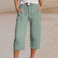 ⏰🔥 ¡50% DE DESCUENTO POR TIEMPO LIMITADO! 👖✨ Pantalones Cortos Plisados de Algodón y Lino para Mujer – Frescos, Cómodos y Elegantes 🌿💖