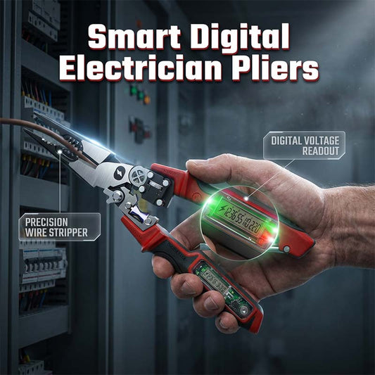 🛠️ Alicates Digitales Multifuncionales para Electricista 🚨