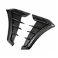 Rejillas Decorativas para Salpicadera de Auto - Sticker Universal Estilo Deportivo
