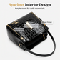 👜 ¡50% DE DESCUENTO POR TIEMPO LIMITADO! ✨ Bolso de Mujer con Patrón Cocodrilo Brillante – Estructurado, Herrajes Dorados, Espacioso y Elegante 💼