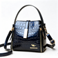 👜 ¡50% DE DESCUENTO POR TIEMPO LIMITADO! ✨ Bolso de Mujer con Patrón Cocodrilo Brillante – Estructurado, Herrajes Dorados, Espacioso y Elegante 💼