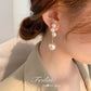🥳2026 VENTA CALIENTE🥳 Collar de Rosas y Perlas & Aretes de Perlas & Perfecto para Fotos📿