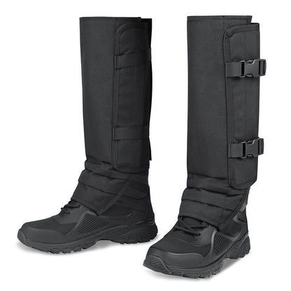 🐍 ¡OFERTA LIMITADA 50% OFF! ✨ Polainas Protectoras contra Mordeduras de Serpiente – Resistentes a Desgarros, Paneles de Armadura, Ajustables 🔧