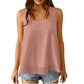 👚 ¡50% DE DESCUENTO AHORA! ⏰ Camiseta sin mangas elegante con tirantes de encaje y puntos – Suave y transpirable – Tirantes de encaje delicados, corte favorecedor – perfecta para capas o look veraniego chic 🌸