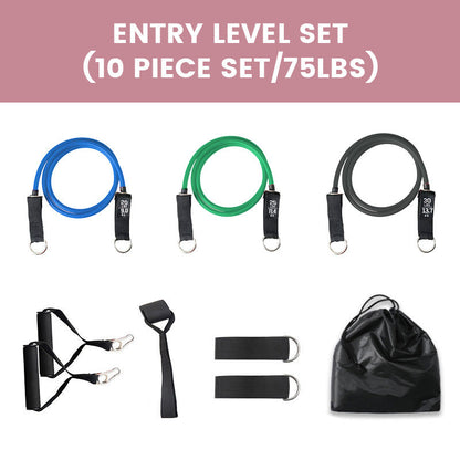 💪 Set de Bandas de Resistencia para Fitness 🏋️ Para entrenamiento de fuerza, estiramiento y ejercicio de cuerpo completo