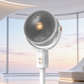 🌬️ ¡50% DE DESCUENTO POR TIEMPO LIMITADO! ✨ Ventilador Retráctil Inalámbrico – Mando a Distancia, Altura Regulable, Ultra Silencioso 🔄