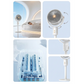 🌬️ ¡50% DE DESCUENTO POR TIEMPO LIMITADO! ✨ Ventilador Retráctil Inalámbrico – Mando a Distancia, Altura Regulable, Ultra Silencioso 🔄