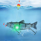 Señuelo de Pesca Electrónico Articulado con Luz LED