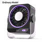Ventilador Portátil de Escritorio y Pared con Pantalla LED