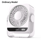 Ventilador Portátil de Escritorio y Pared con Pantalla LED