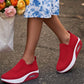 Zapatos para Caminar con Cojín de Aire sin Cordones para Mujer