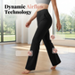 🧘 ¡50% DE DESCUENTO AHORA! 🦵 Pantalones de yoga elásticos para mujer con botas – favorecedores, de cintura alta, ultra flexibles y bolsillos laterales – para estudio o calle 👖